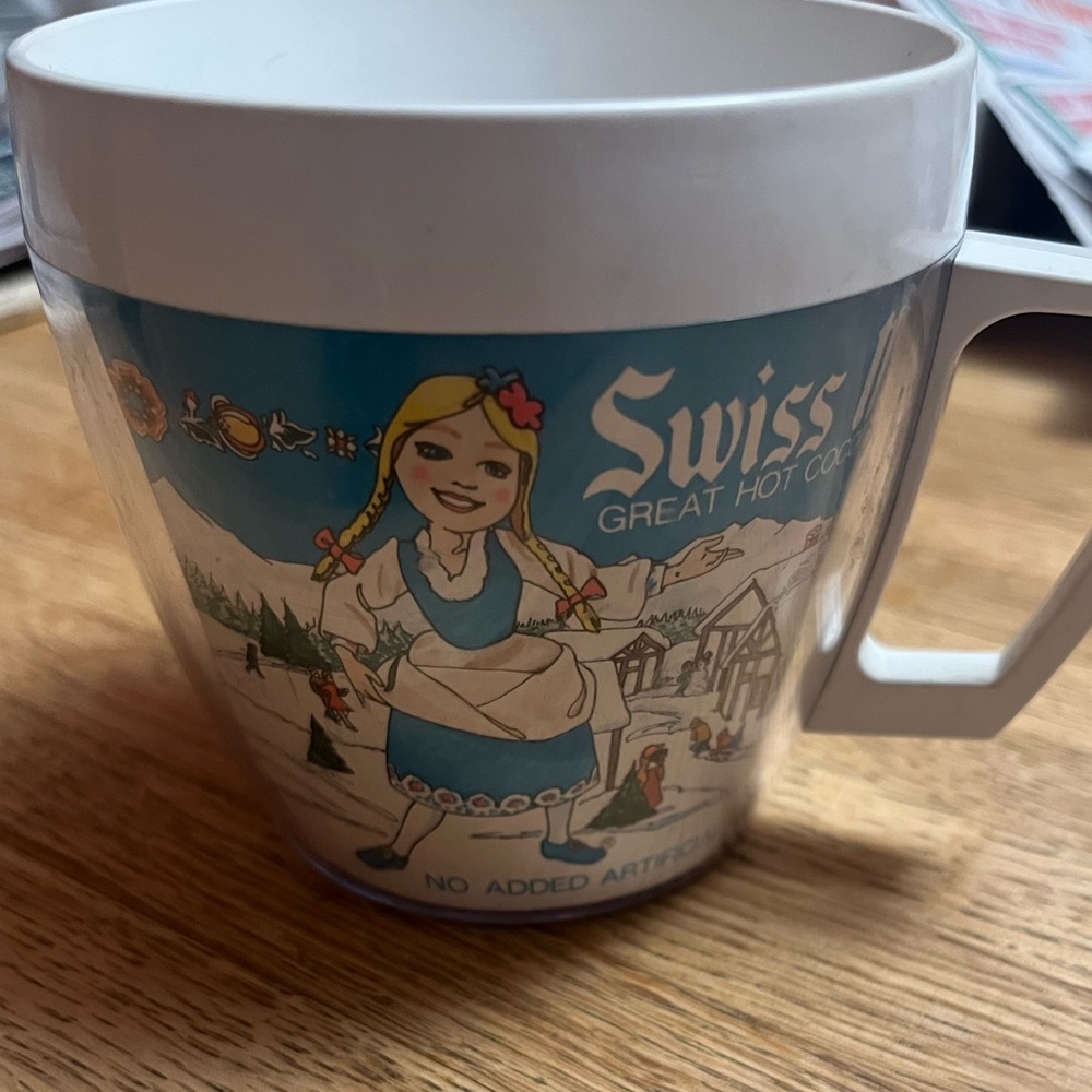 Vintage Swiss Miss mug by west-bend